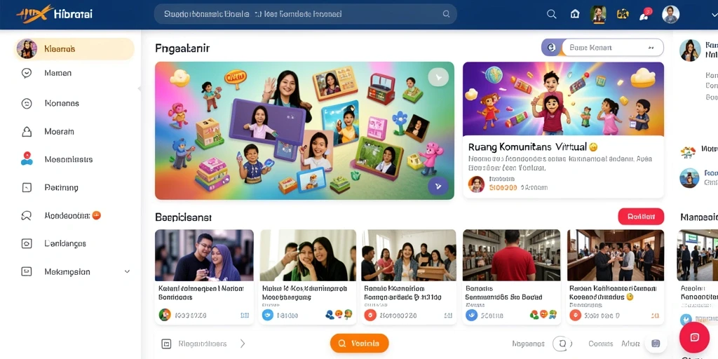 Arena pertempuran yang menantang dan mendebarkan.