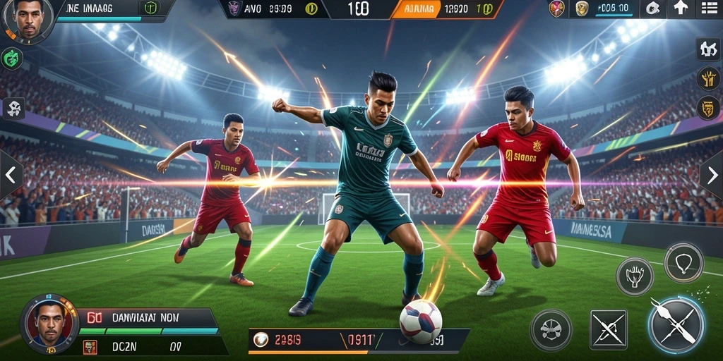 Screenshot interaksi sosial di dalam game saat bermain bersama teman.
