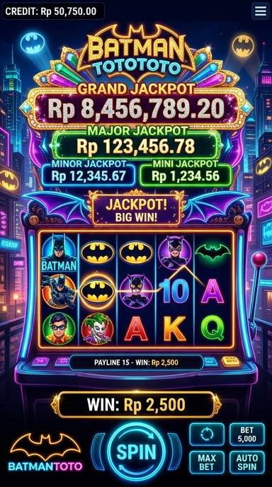 batmantoto — menu pengaturan
